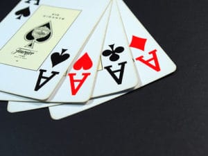 Winning hand Winning hand.